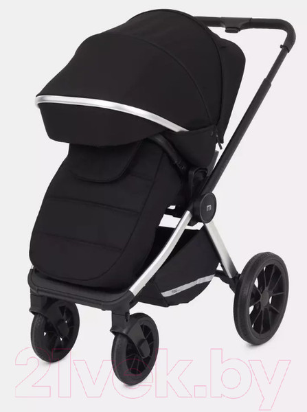 Изображение товара Детская универсальная коляска MOWbaby Tilda 3 в 1 / MB065 (черный)