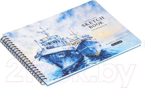 Изображение товара Скетчбук Greenwich Line Navy Ships / SkBWw_37694 (20л)