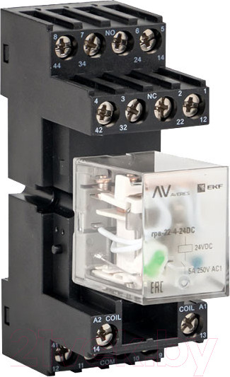 Изображение товара Разъем для реле EKF Averes rm4-22-4