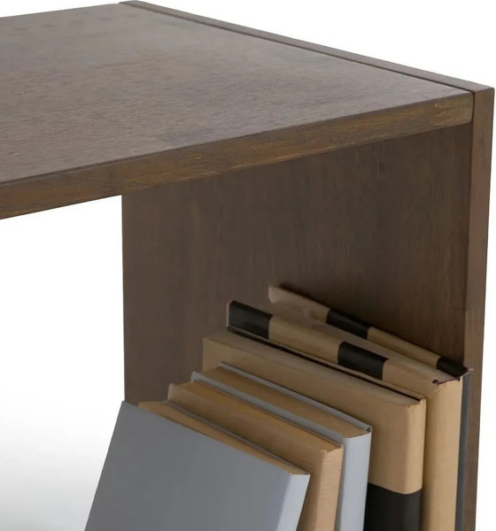 Изображение товара Полка Dipriz Эдгар 70x35x28 / Д.90012.1 (дуб/цвет 2218 темный дуб)