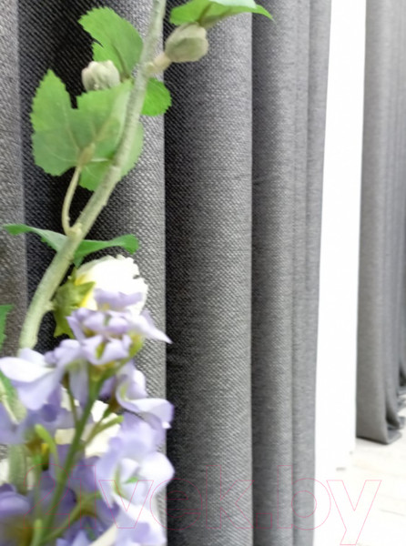 Изображение товара Штора Модный текстиль 01L1 / 112MT391019 (250x180, темно-серый)