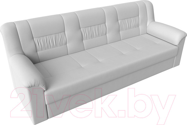 Изображение товара Диван Лига Диванов Карелия 342 (экокожа белый)