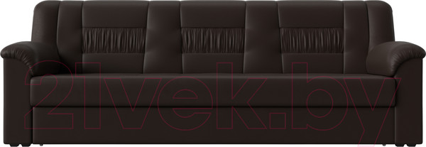 Изображение товара Диван Лига Диванов Карелия 342 (экокожа коричневый)