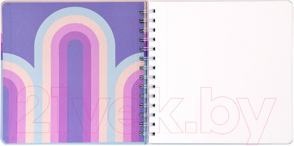 Изображение товара Скетчбук Lorex Curly Aquarelle Gradient Touch / LXSBCA195-GT (30л)