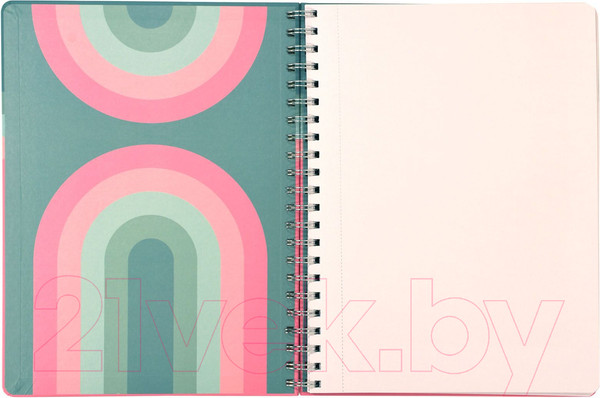 Изображение товара Скетчбук Lorex Curly Aquarelle Gradient Touch / LXSBCAA4-GT (30л)