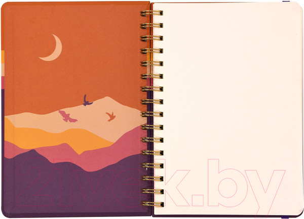 Изображение товара Скетчбук Lorex Curly Gradient Touch / LXSBCA5-GT (60л)