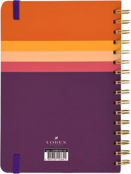 Изображение товара Скетчбук Lorex Curly Gradient Touch / LXSBCA5-GT (60л)