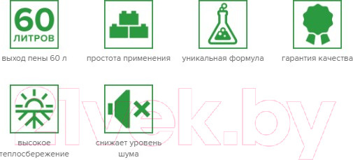 Изображение товара Пена монтажная Технониколь Master 60 Бытовая (700мл)