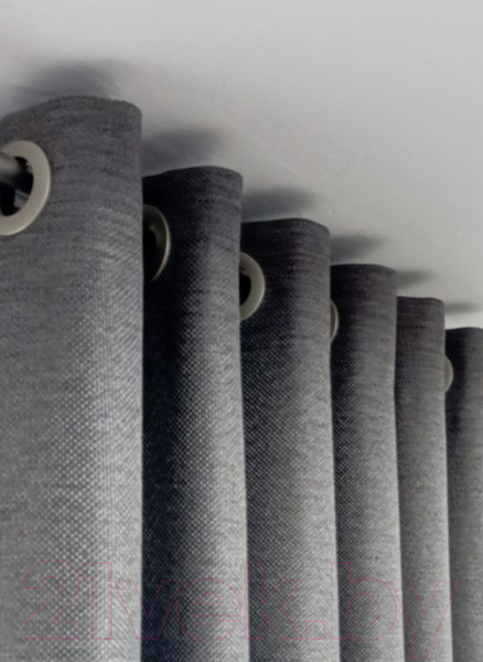 Изображение товара Комплект штор Модный текстиль 03L / 112MT391019 (250x210, 2шт, темно-серый)