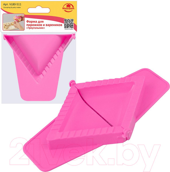 Изображение товара Форма для вареников Мультидом Треугольник / VL80-511