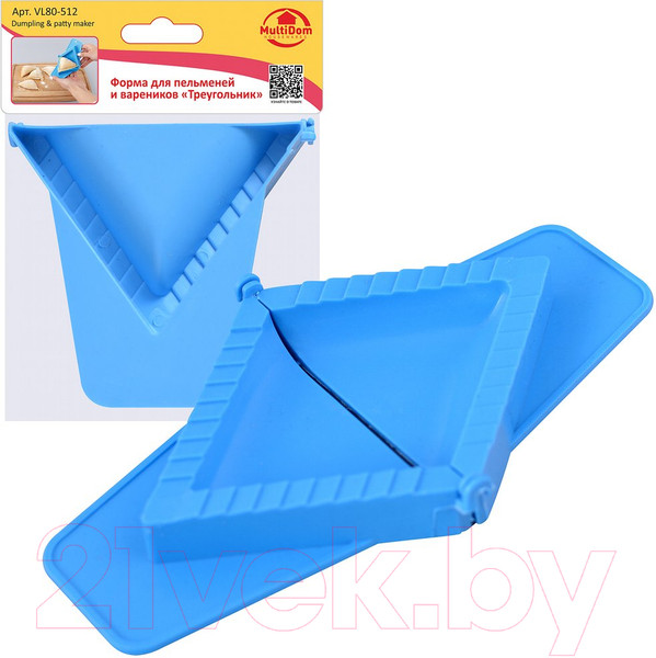 Изображение товара Форма для вареников Мультидом Треугольник / VL80-512