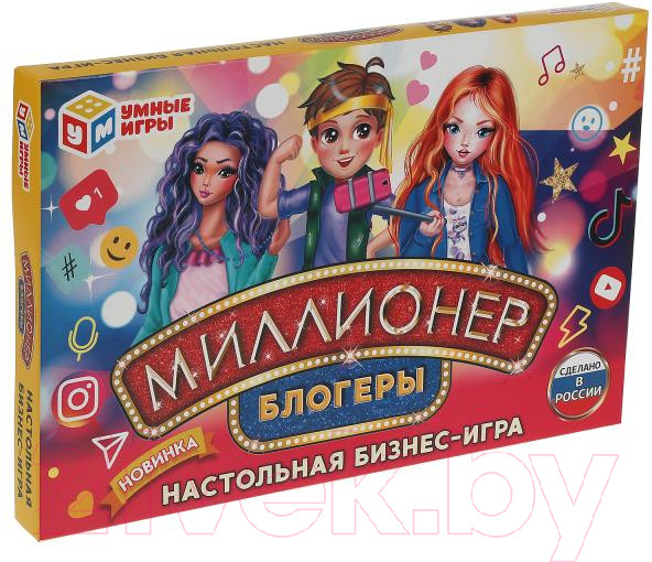 Изображение товара Настольная игра Умные игры Миллионер. Блогеры / 4680107912794