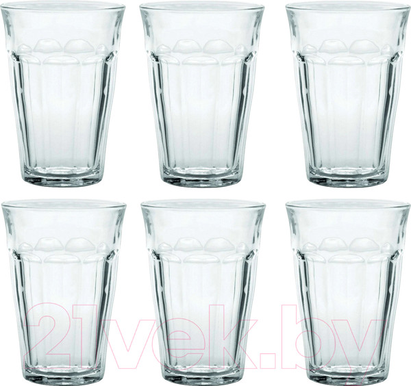 Изображение товара Набор стаканов Duralex Picardie Clear 1029AB06D0111 (6шт)