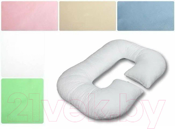 Изображение товара Наволочка на подушку для беременных AlViTek НС-С (белый)