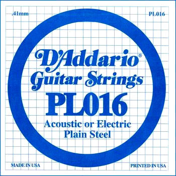 Изображение товара Струна для акустической гитары D'Addario PL016