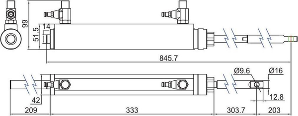 Изображение товара Рулевой редуктор Seafirst SSC3214B(3/8)