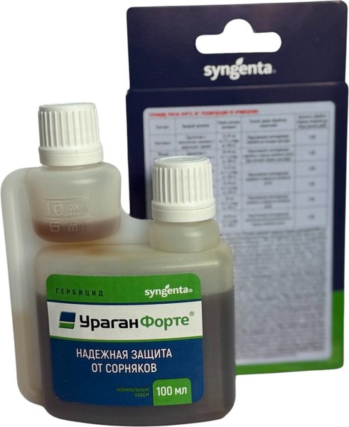 Изображение товара Гербицид Syngenta Ураган форте ВР (100мл)