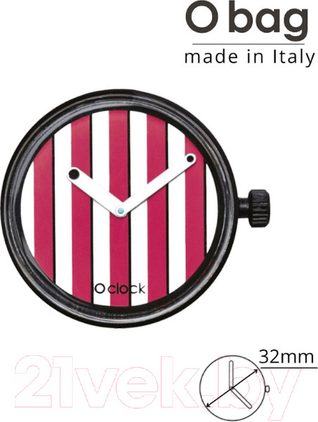 Изображение товара Часовой механизм O bag O clock Great OCLKD001MES86076 (красный)