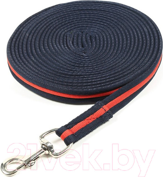 Изображение товара Корда для лошади Shires 4231/NVY/RED (8м, синий/красный)