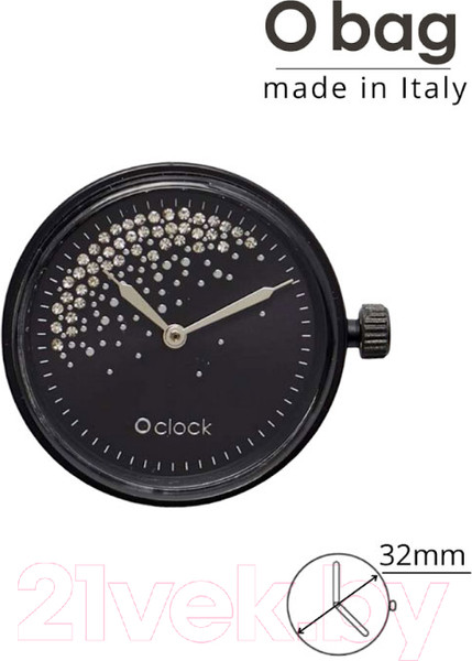 Изображение товара Часовой механизм O bag O clock Great OCLKD001MESL4055  (черный)
