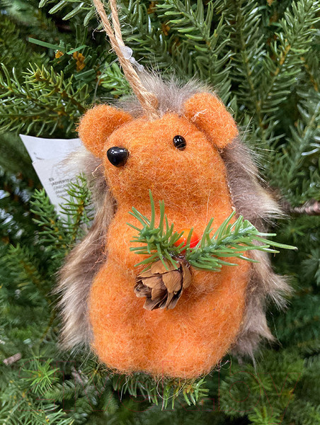 Изображение товара Елочная игрушка Decoris Ежик / 520707