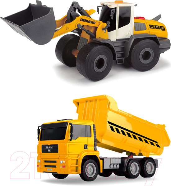 Изображение товара Набор игрушечной техники Dickie Twin Pack / 3726008