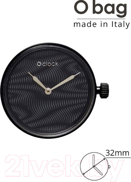 Изображение товара Часовой механизм O bag O clock Great OCLKD001MESL6055  (черный)