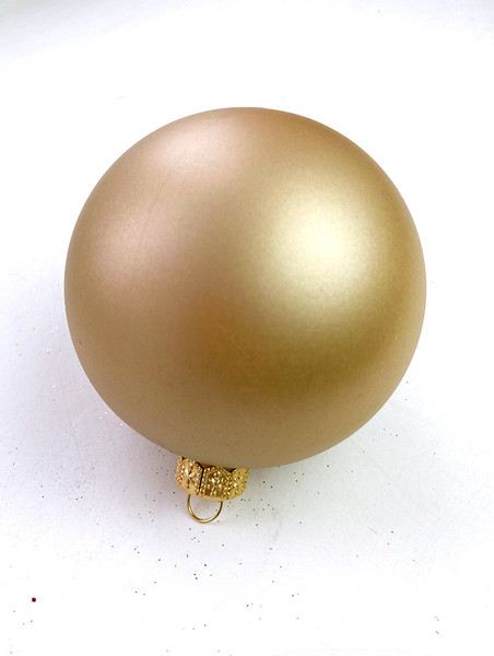 Изображение товара Шар новогодний GreenTerra 60мм Матовый (золото)