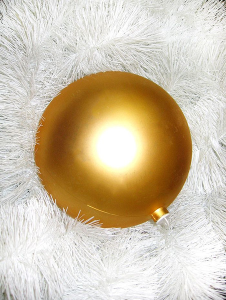 Изображение товара Шар новогодний GreenTerra 60мм Матовый (золото)