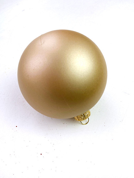 Изображение товара Шар новогодний GreenTerra 60мм Матовый (золото)