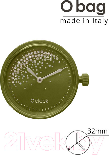 Изображение товара Часовой механизм O bag O clock Great OCLKD001MESL7786 (авокадо)