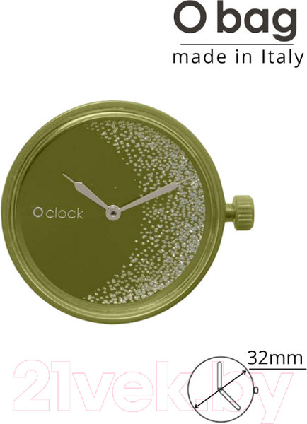 Изображение товара Часовой механизм O bag O clock Great OCLKD001MESL4786 (авокадо)