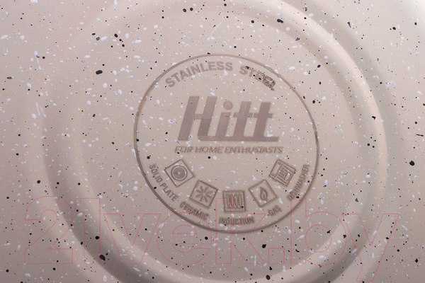 Изображение товара Чайник со свистком Hitt Starlight H01033 (коричневый мрамор)