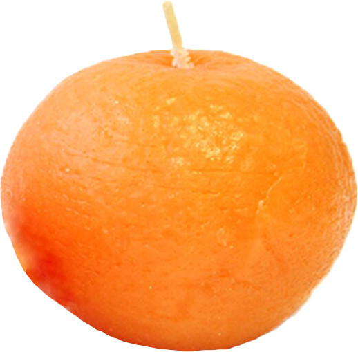 Изображение товара Свеча Мир свечи Мандарин маленький / 45-1506 (оранжевый)