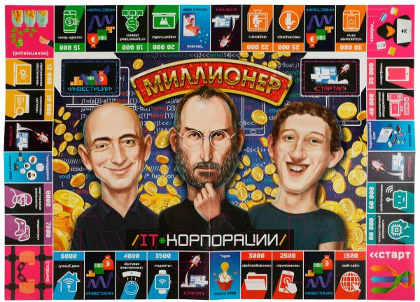 Изображение товара Настольная игра Умные игры Миллионер IT-корпорации / 4680107987594