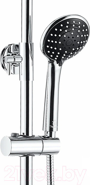 Изображение товара Душевая система со смесителем Diadonna D86-335117BL