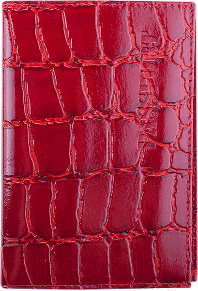 Изображение товара Обложка на паспорт OfficeSpace Croc KPs_2281 / 181772 (бордовый)