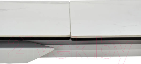 Изображение товара Обеденный стол M-City Cremona 140 High Gloss Statuario / DECDF501THGSTATWHT140