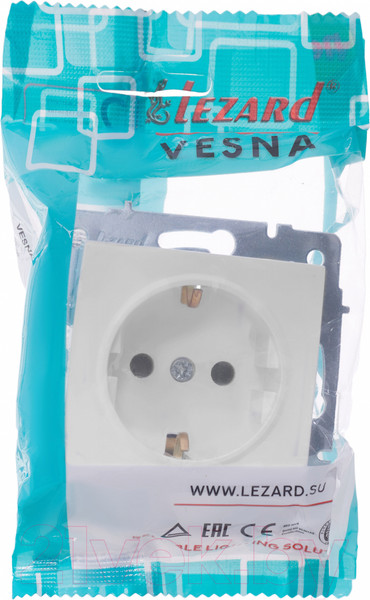 Изображение товара Розетка Lezard Vesna 742-0288-124B