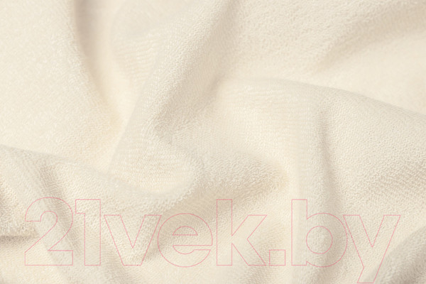 Изображение товара Простыня AlViTek Махровая на резинке 140x200x20 / ПМР-МО-140 (молочный)