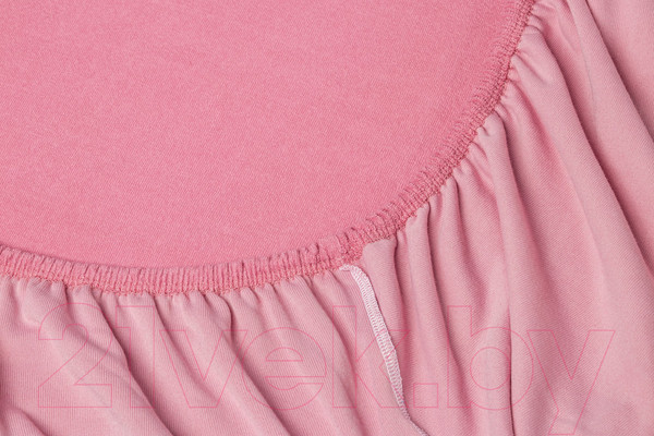 Изображение товара Простыня AlViTek Махровая на резинке 140x200x20 / ПМР-СР-140 (сухая роза)