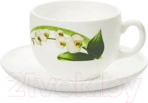 Изображение товара Набор столовой посуды Luminarc Diwali White Orchid P0328 (46пр)