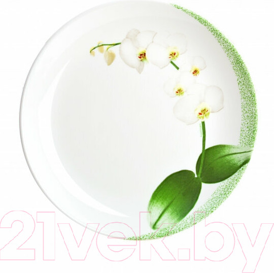Изображение товара Набор столовой посуды Luminarc Diwali White Orchid P0328 (46пр)