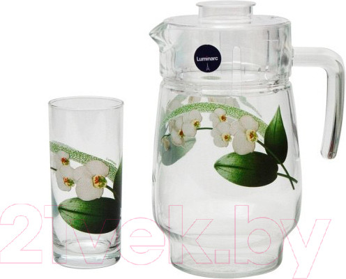 Изображение товара Набор столовой посуды Luminarc Diwali White Orchid P0328 (46пр)