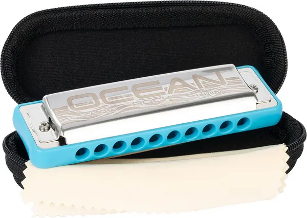 Изображение товара Губная гармошка Cascha Ocean Rock Blues G / HH-2324 (синий)