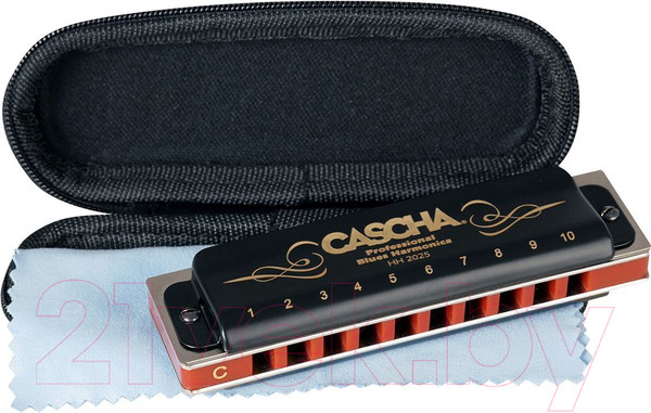 Изображение товара Губная гармошка Cascha Professional Blues C / HH-2025