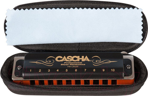 Изображение товара Губная гармошка Cascha Professional Blues C / HH-2025