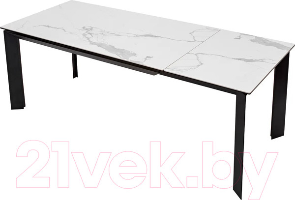 Изображение товара Обеденный стол M-City Cremona 140 Matte Statuario / 614М04873