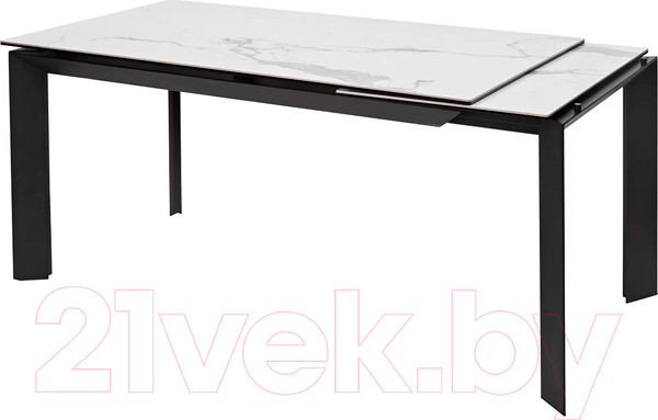 Изображение товара Обеденный стол M-City Cremona 140 Matte Statuario / 614М04873