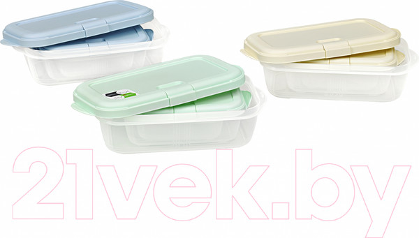 Изображение товара Контейнер Violet Push V4920926 (слоновая кость)